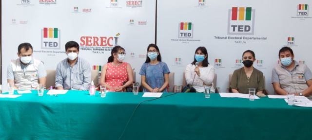 TED Tarija convoca a la población a ejercer su derecho al voto en la segunda vuelta electoral