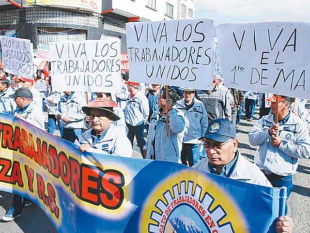 La COB se abre a negociar con empresarios la propuesta de incremento salarial