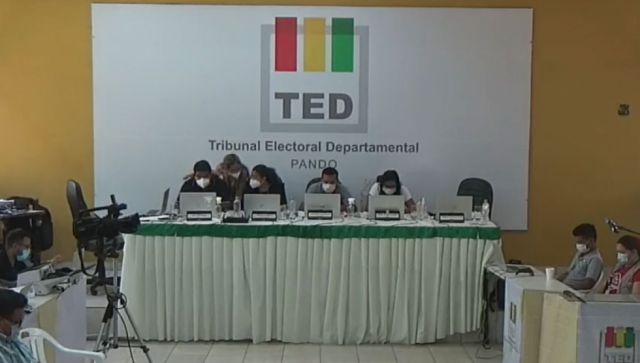 TED-Pando reprograma votación en dos mesas