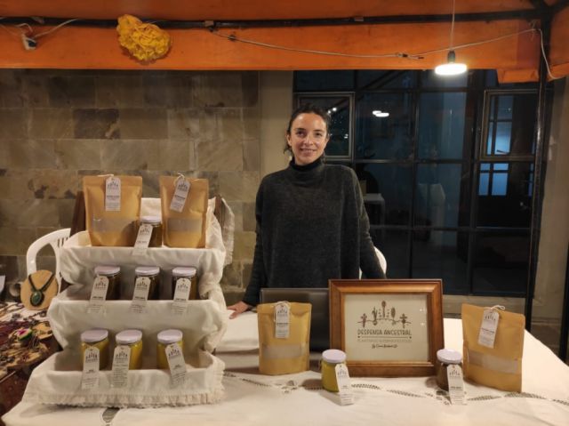Roxana Mendizábal con Despensa Artesanal.