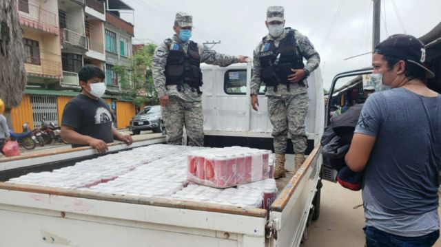 Decomisan vino de contrabando en Bermejo