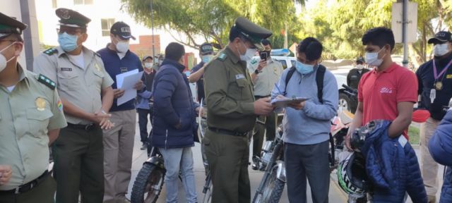 Víctimas de robo recuperan sus motocicletas