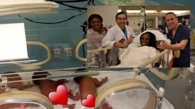 Una mujer da a luz a nueve bebés a la vez