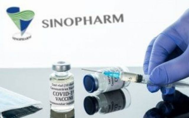 El lunes llega nuevo lote de vacunas Sinopharm