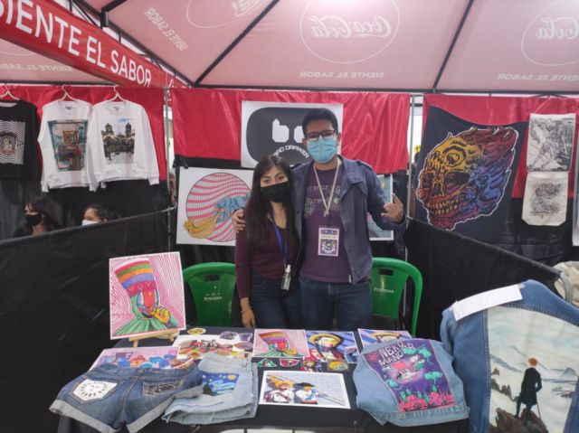 Gisel Diles y Grover Peralta, de Bad Drawer.