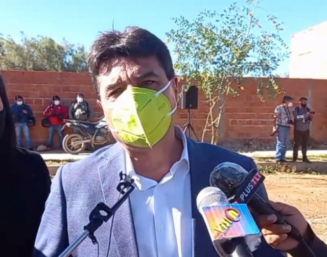 Alcalde Torres pone la piedra fundamental para la construcción de la Casa Judicial en Tarija