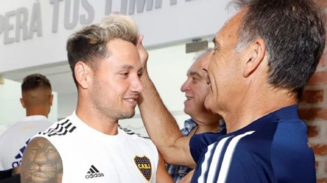Zárate no seguirá en Boca y se  despidió de sus compañeros