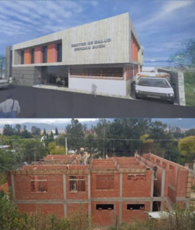 Tarija: Centro de Salud de Germán Busch tiene 50% de avance