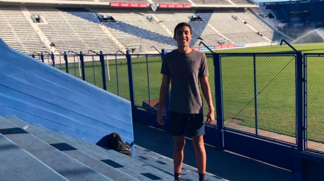 Juan Pablo Larraín, sangre tarijeña en Vélez Sarsfield