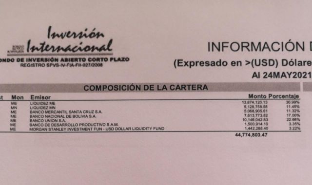 Fondo Inversión Internacional
