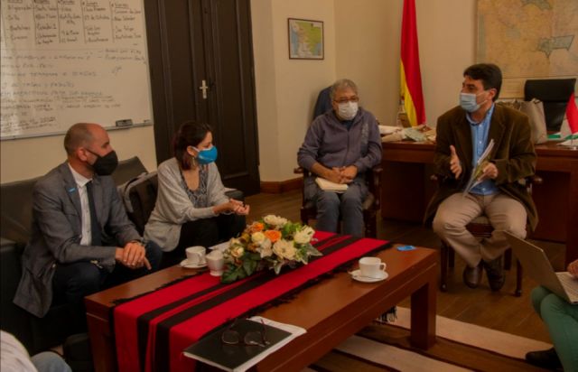 ONU-HABITAT acuerda coadyuvar en programas y proyectos para la reactivación económica de Tarija
