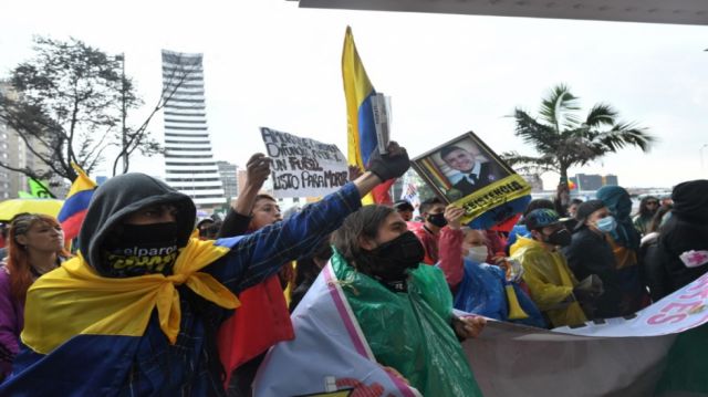 Autoridades: protestas en Colombia pierden fuerza