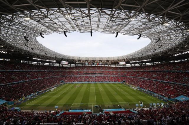 Primer estadio con aforo al 100%  en un partido de la Eurocopa
