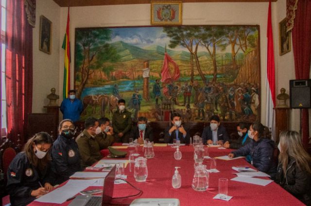  Consejo de Seguridad Ciudadana coordina  acciones para fortalecer la seguridad en Tarija