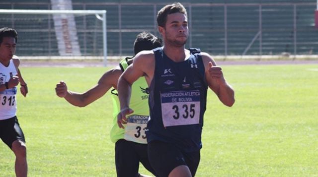 Bruno Rojas manda en 100 metros planos en el Gran Prix