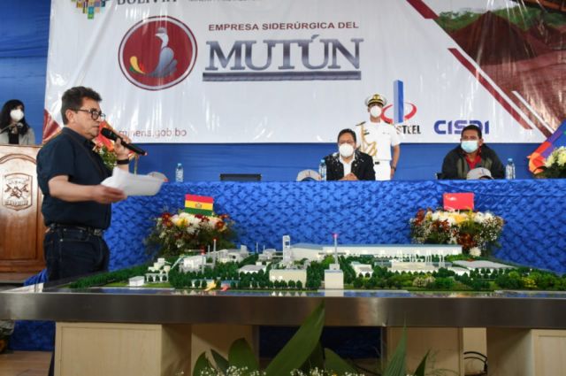 Reactivan construcción de la Planta Siderúrgica del Mutún
