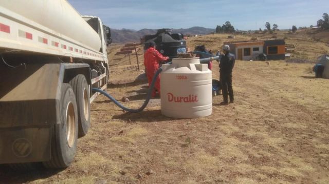 Alertan que 36 comunidades  no tienen agua en El Puente 