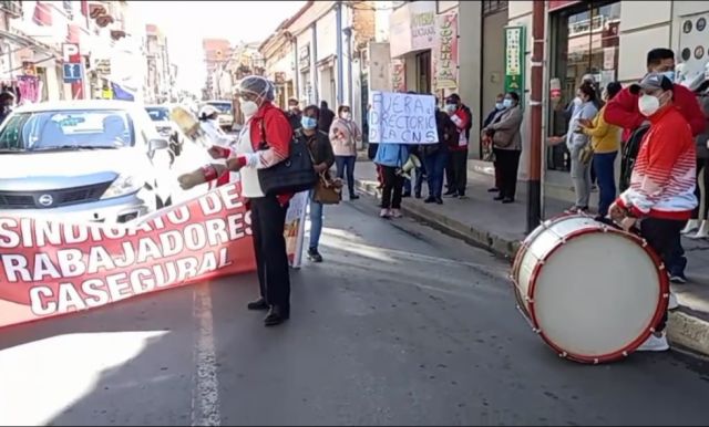 CNS Tarija cumple segundo día de paro en demanda de la destitución de la gerente nacional