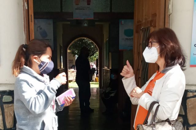 “La madre de los sordos”: Glody una intérprete en pandemia