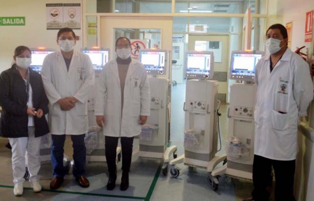 CNS refuerza las UTI de tres hospitales