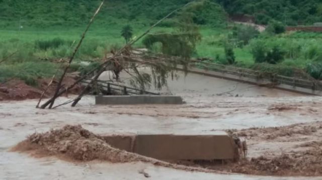 Montes prevé Bs 4 MM  para arreglar puente San Telmo