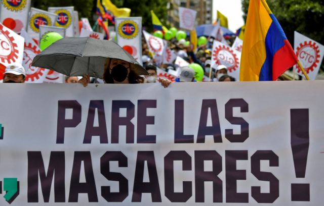 Colombia, segundo país con más muertes en protestas