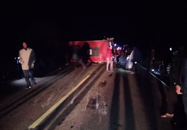 Reportan fatal accidente en la Ruta 9 entre un bus y un vehículo 