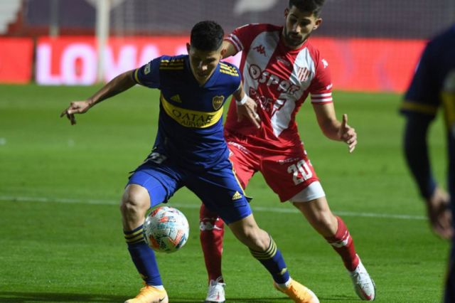 Boca se quedó en el segundo tiempo y Unión se lo empató