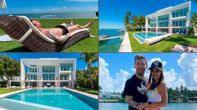 La espectacular casa que eligió Messi para pasar sus vacaciones