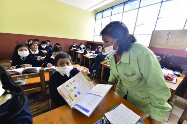 Gobierno: 3.552 colegios pasan clases presenciales 