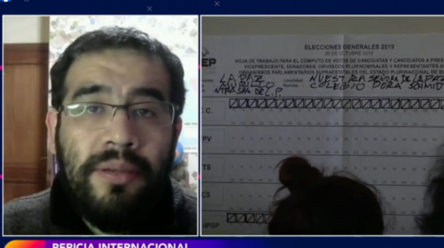 Villegas cuestiona cierre del caso "fraude" y advierte que no solo fue un tema informático