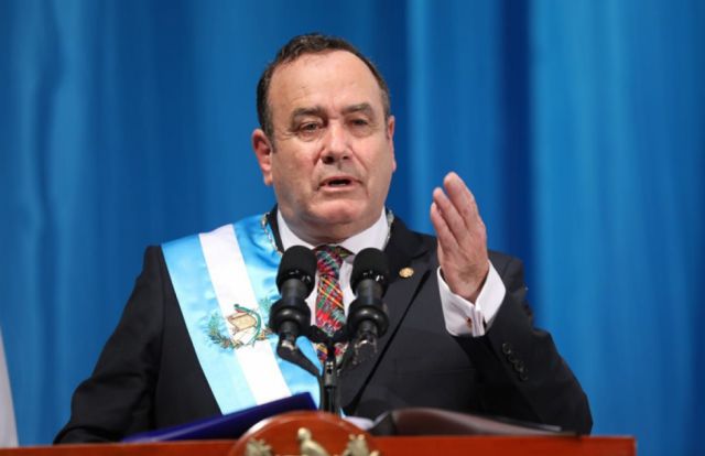 En Guatemala exigen la renuncia del presidente