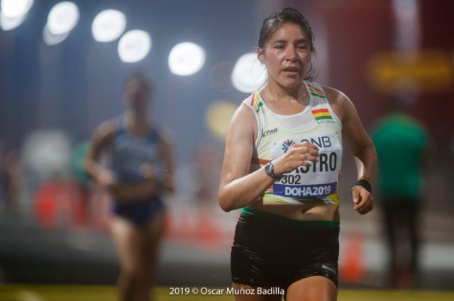 La boliviana Ángela Castro ocupó el puesto 48 en los Juegos Olímpicos