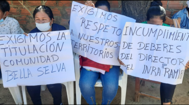 Indígenas del Beni convocan a bloqueo de caminos