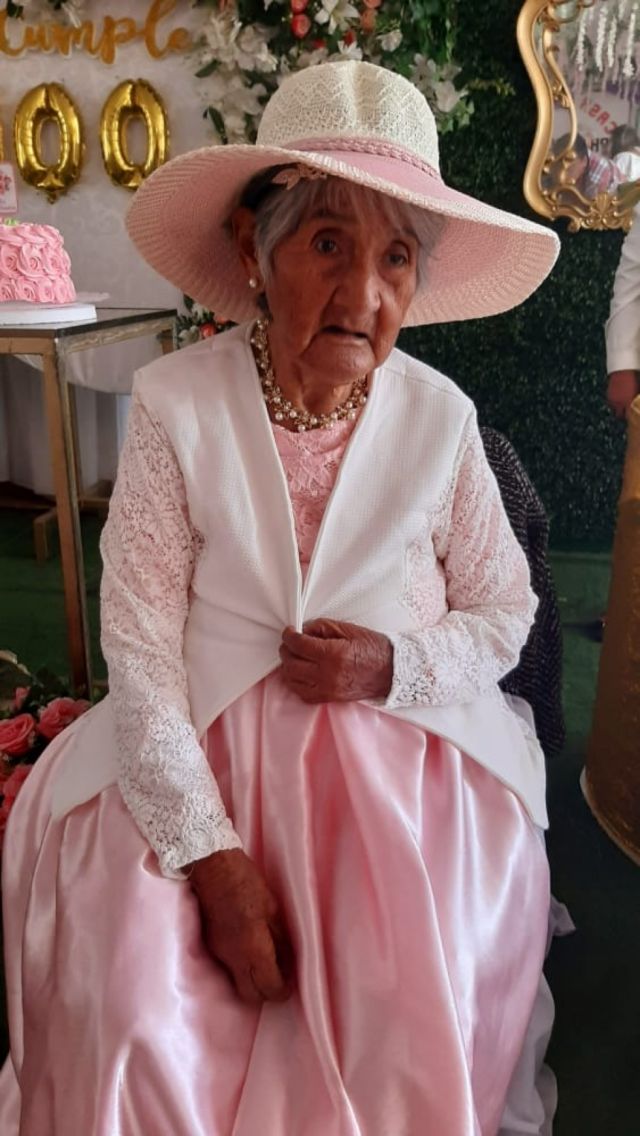 Gerónima Aiza cumplió 100 años de vida y los celebró en Bermejo