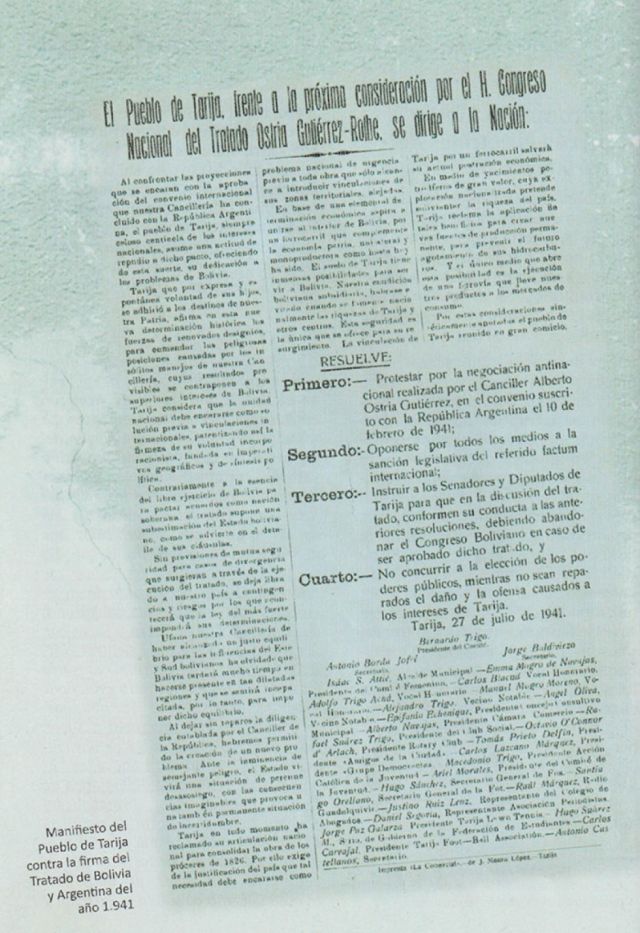 Petroleo y Gas en Tarija 