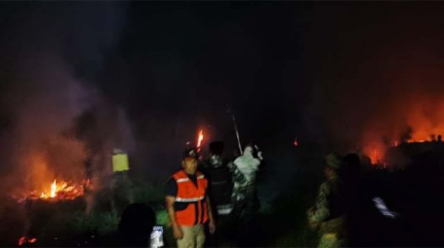 Sofocan incendio en Rurrenabaque