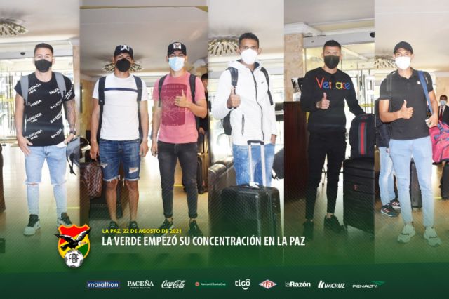 La Selección Boliviana se  completaría el sábado 