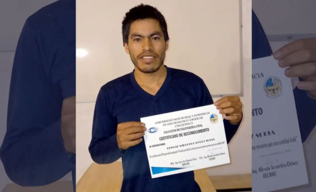 Bolivia: Beimar, el matemático revelación  explicará hoy su brillante fórmula 