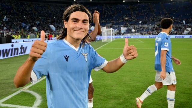 Con 16 Luka Romero debutó en Lazio y obtuvo otro récord