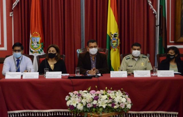 Consejo Departamental de Seguridad Ciudadana determinó cinco ejes de trabajo