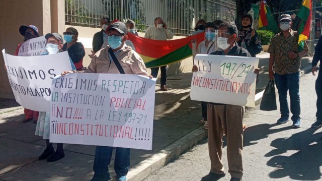 CC presenta recurso contra Ley de Ascensos de policías