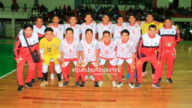 Gráficas del torneo nacional de futsal que se desarrolla en Tarija 