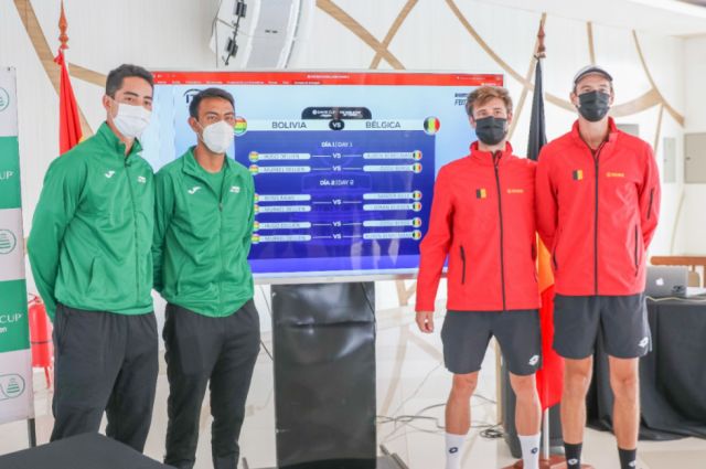 Hermanos Hugo y Murkel Dellien abrirán la serie de la Copa Davis ante Bélgica 
