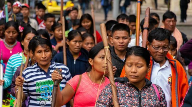 Colombia: rechazan violencia contra indígenas