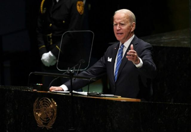 Biden dice que su país "no busca una Guerra Fría"
