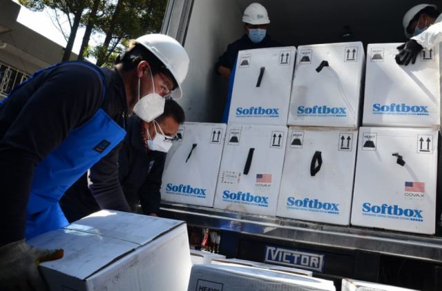 COVAX: Bolivia recibió 2 MM de vacunas para Covid 