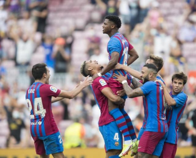 Ansu Fati marcó en el triunfo del  Barcelona contra el Levante 