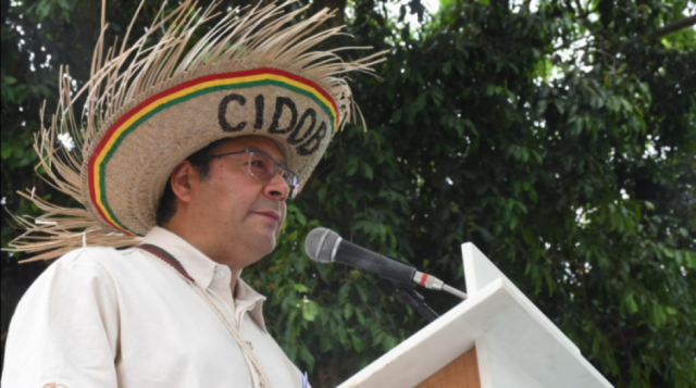 Luis Arce recibe pliego estratégico de la Cidob