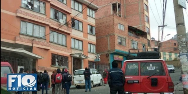 Una de las viviendas afectadas